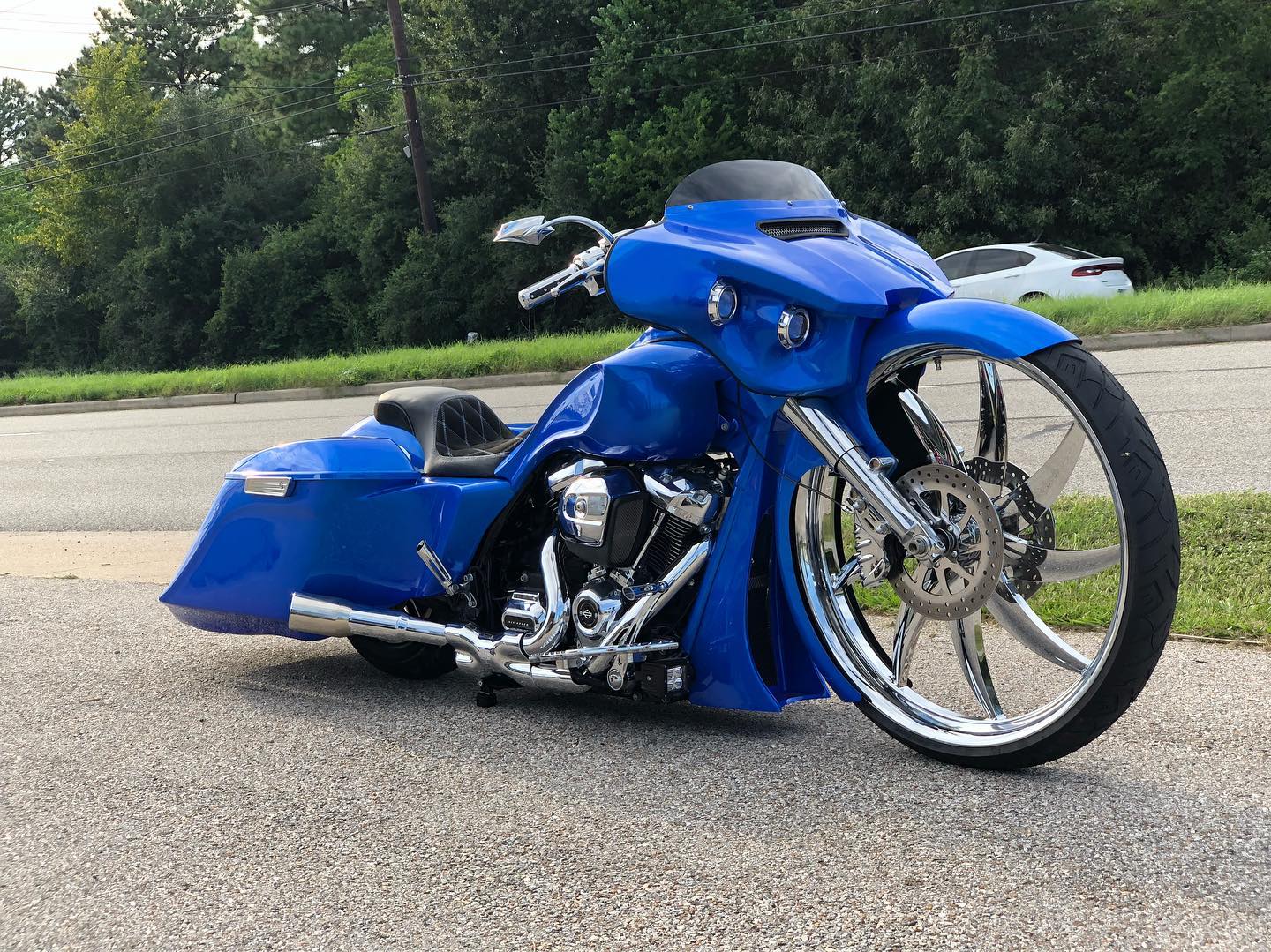 Chopper Custom Motorcycle Wheel - Custom Motorcycle Rims