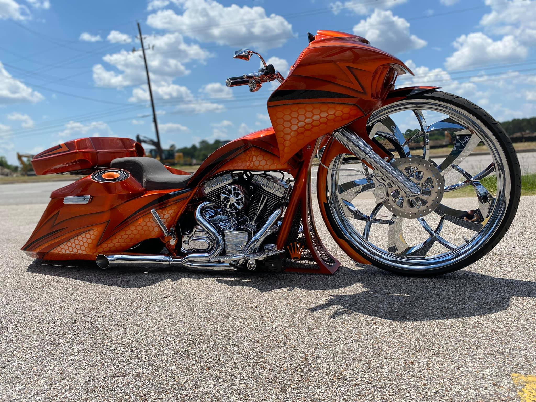 Diabolical Custom Motorcycle Wheel - Custom Motorcycle Rims