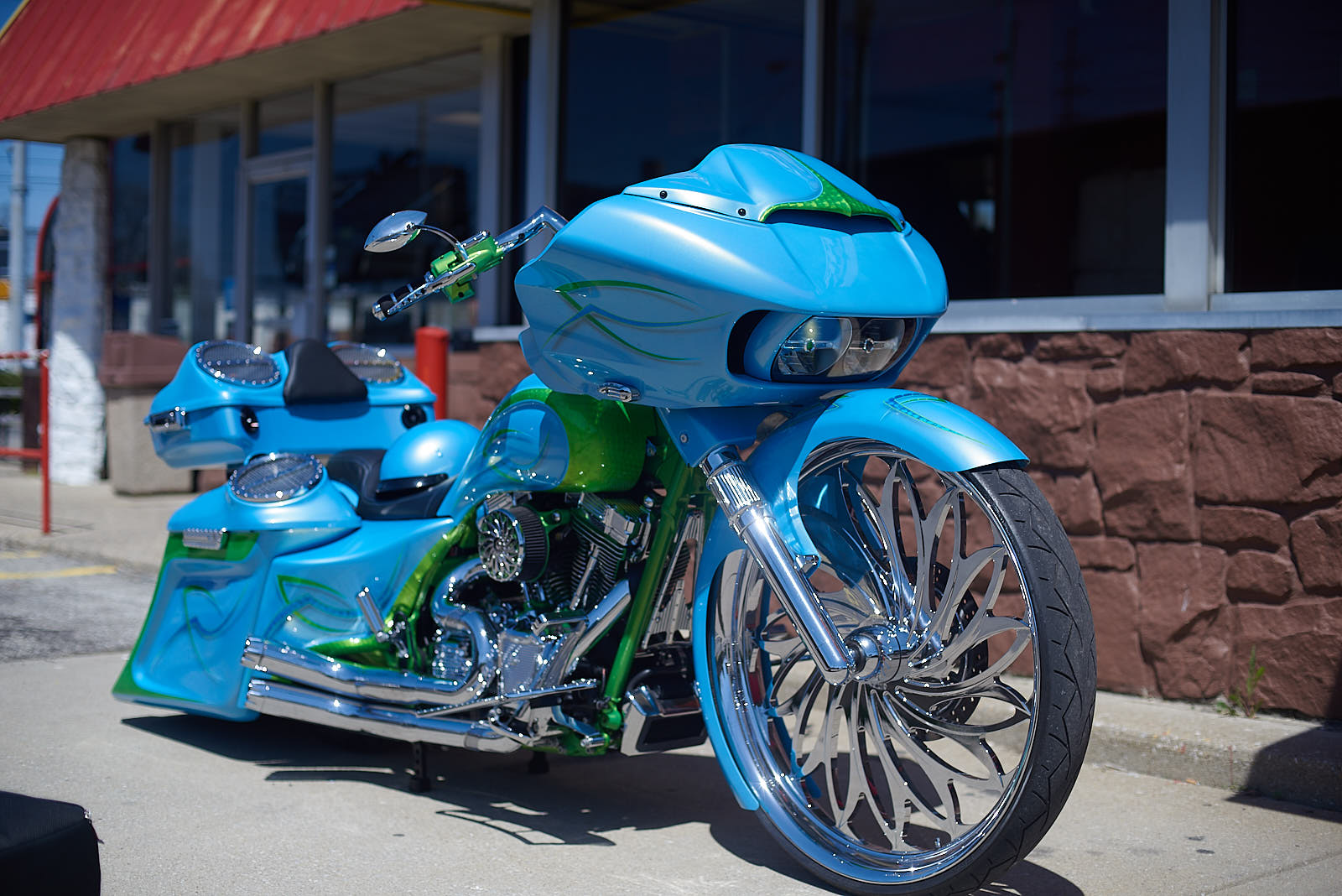 Dagger Custom Motorcycle Wheel - Custom Motorcycle Rims