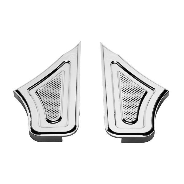 Evil Rear Floor Board Chrome 1