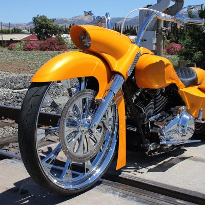 Fender Installed on the Bike 2