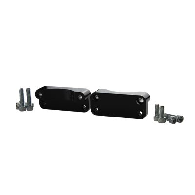 Fender Riser Brackets 00-13 CVO Black 2