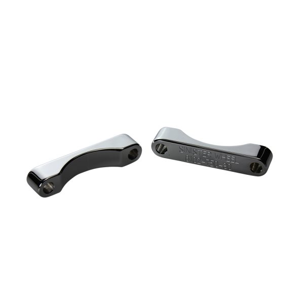 Front Fender Brackets Chrome 2