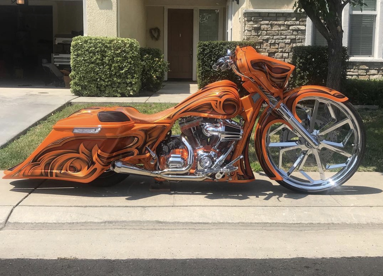 Raptor Custom Motorcycle Wheel - Custom Motorcycle Rims