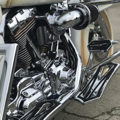 Sage Front Floor Board - Chrome
